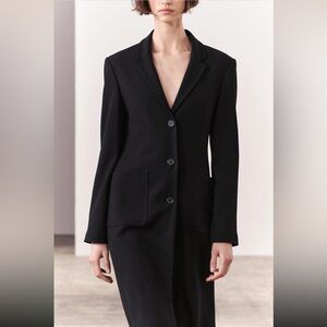 ZARA COLLECTION MINIMAL TAILORING COAT